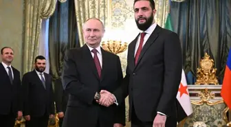 Putin ve Şara, Moskova'da Suriye-Rusya İlişkilerini Görüştü