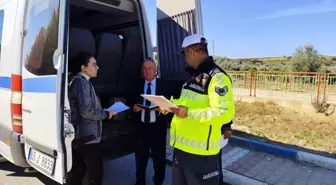 Manisa'da Öğrenci Servislerine Denetim