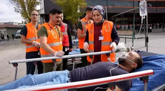 Sivas'ta yangın ve KBRN tatbikatı gerçekleştirildi