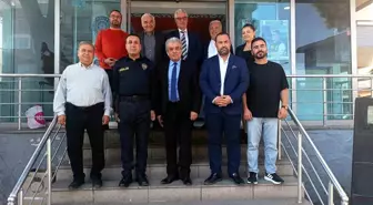Söke'de Basın Mensuplarından Yeni Emniyet Müdürü'ne Ziyaret