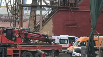 Tuzla'da Gemideki Patlamada 1 İşçi Hayatını Kaybetti