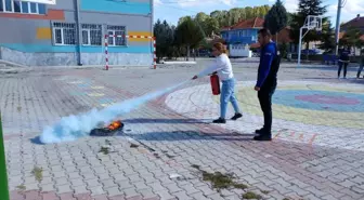 Öğrencilere Afet Farkındalık Eğitimi ve Tatbikat