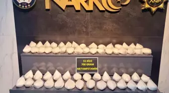 Ağrı'da Uyuşturucu Operasyonu: 51 Kilo Metamfetamin Ele Geçirildi