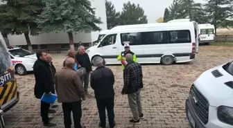 Kütahya'da Okul Servis Araçlarına Denetim