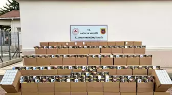 Antalya'da Kaçak Tütün Operasyonu: 5 Milyondan Fazla Makaron Ele Geçirildi