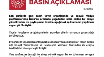 Aile ve Sosyal Hizmetler Bakanlığı'ndan İzmir'deki Aile Açıklaması