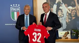 TFF Başkanı Hacıosmanoğlu, İtalya'da Futbol Görüşmeleri Gerçekleştirdi