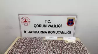 Çorum'da Uyuşturucu Operasyonu: 3 Bin 895 Adet Sentetik Ecza Ele Geçirildi