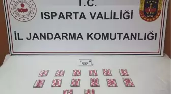 Isparta'da Uyuşturucu Hap Operasyonu: 186 Adet Ele Geçirildi