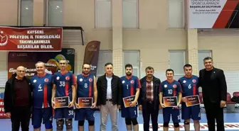 Kayseri'de 3. Kamu Spor Oyunları Voleybol Müsabakaları Tamamlandı