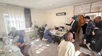 Havran Kaymakamı Halk Eğitimi Merkezini Ziyaret Etti