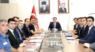 Kütahya'da Güvenlik ve Asayiş Toplantısı Gerçekleştirildi
