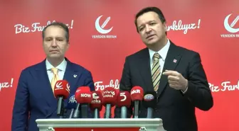 Saadet Partisi ve Yeniden Refah Partisi Liderlerinden İttifak Nasıllığı Üzerine Görüşme
