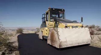 Melikgazi'de 3 bin 850 metre yeni yol yapım çalışması