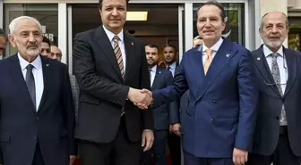 Saadet ve Yeniden Refah Partisi Liderlerinden Ortak Basın Toplantısı
