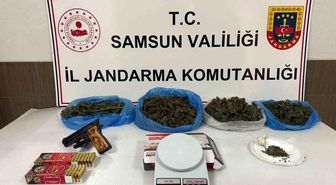 Samsun'da Uyuşturucu ve Silah Operasyonu: 3 Gözaltı