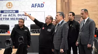 Vali Çiftçi, Yeni Afet Yönetim Merkezini Ziyaret Etti