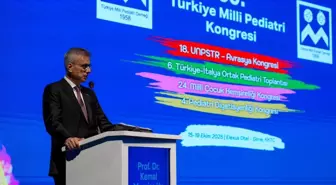 Sağlık Bakanı Memişoğlu, 69'uncu Türkiye Milli Pediatri Kongresi'nde