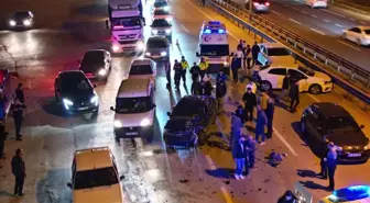 İnegöl'de Zincirleme Trafik Kazası: 2 Yaralı