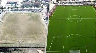 Denizli Çal Futbol Sahası Yenilenerek Hizmete Açıldı
