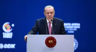 Cumhurbaşkanı Erdoğan, Türkiye-Afrika 5. İş ve Ekonomi Forumu'nda konuştu: (2)