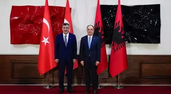 Cevdet Yılmaz, Arnavutluk Cumhurbaşkanı ile Görüştü