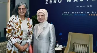 Emine Erdoğan ve BM Habitat İcra Direktörü Rossbach'tan Sıfır Atık Görüşmesi