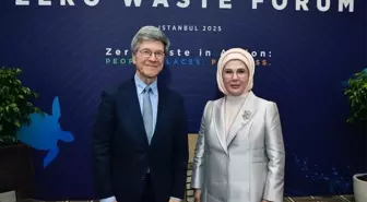 Emine Erdoğan, BM Sürdürülebilir Kalkınma Çözümleri Ağı Başkanı ile görüştü