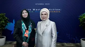 Emine Erdoğan, İran Cumhurbaşkanı Yardımcısı Shina Ansari ile görüştü