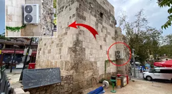 Geçmişi Helenistik döneme kadar uzanan tarihi burca klima taktılar