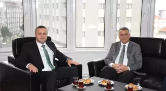 İlkadım Belediye Başkanı Kurnaz'dan AA Bölge Müdürü Demir'e Ziyaret