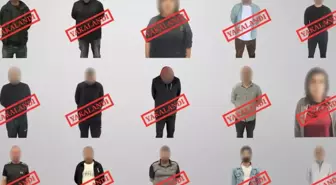 Kırmızı bültenle aranan 13 kişi Türkiye'ye getirildi