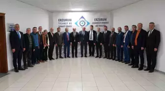 Erzurum'da Ekonomik ve Akademik İş Birliği Güçleniyor