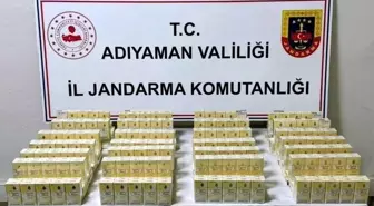 Adıyaman'da Kaçak Sigara Operasyonu: 530 Paket Ele Geçirildi