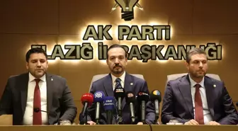 AK Parti Genel Başkan Yardımcısı Kürşad Zorlu, Elazığ'da konuştu Açıklaması