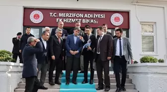 Amasya Valisi Önder Bakan Merzifon'da Ziyaretlerde Bulundu