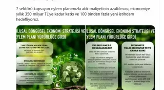 Ulusal Döngüsel Ekonomi Stratejisi ve Eylem Planı yürürlüğe girdi
