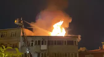 Beyoğlu'nda Tekstil Atölyesinde Yangın