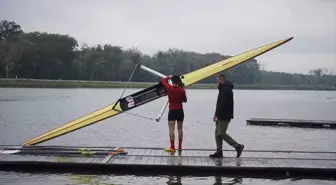 Edirne'de Büyükler Türkiye Kupası Kürek Yarışları Başladı