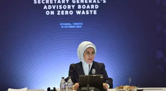 Emine Erdoğan, BM Sıfır Atık Yüksek Düzeyli Şahsiyetler Danışma Kurulu'nun toplantısına başkanlık etti