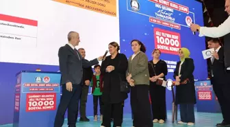 Gaziantep'te 3.385 Konutun Kura Çekimi Yapıldı