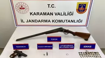 Karaman'da Jandarma Uygulamalarında 7 Tutuklama ve Kaçak Eşya Ele Geçirildi
