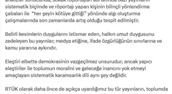 RTÜK, Sokak Röportajlarına İzin Vermeyecek