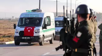 Şehit Eyüp Güner Gaziantep'e dualarla uğurlandı