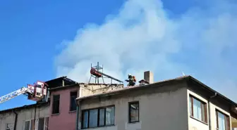 Kayseri'de Sobayı Yakmak İsterken Ev Yangını Çıktı