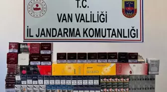 Van'da Gümrük Kaçağı Sigara Operasyonu: 6 Gözaltı