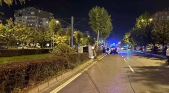 Kayseri'de Alkollü Sürücü Ağaç Devrerek Kaza Yaptı