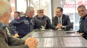 Bozüyük Çarşısında Protokol Üyelerinden Esnafa Moral Ziyareti