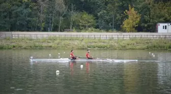 Edirne'de Büyükler Türkiye Kupası Kürek Yarışları Başladı