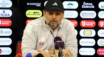 Erol Bulut: 'İlk yarı istediğimiz hiçbir şeyi sahaya yansıtamadık'